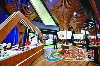 进博会越南展馆 新华社发 进博会越南展馆 新华社发