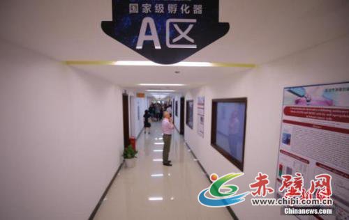 一家国家级孵化器楼内驻满了高新机构。记者 杨可佳 摄 一家国家级孵化器楼内驻满了高新机构。记者 杨可佳 摄